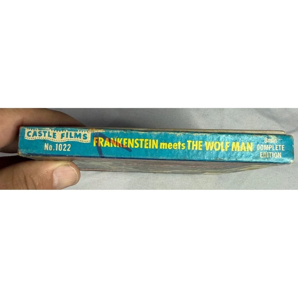 RARE Castle Films Frankenstein Meets Wolf Man 8mm Home Movie Complete Edition
